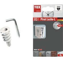 Universalplugg TOX med hake Pirat Leslie-L 4st