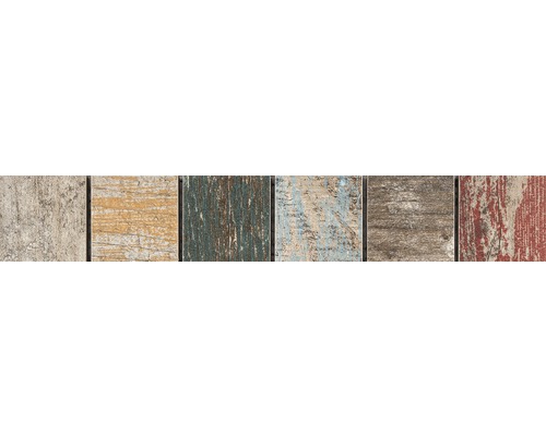 Dekorbård av keramik Woodstock Antik III 4,8x29,8 cm Dekorativa träpaneler med olika ytstrukturer