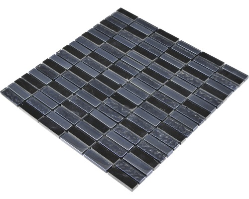 Glasmosaikplatta, rektangulär