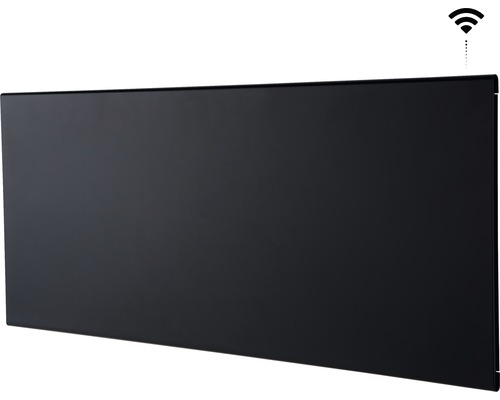 Svart infraröd värmare med WiFi-funktion