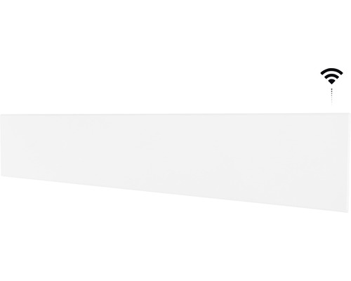 Vitt radiatorskydd med wifi-symbol