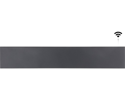 Grå nätverkskomponent med WiFi-symbol