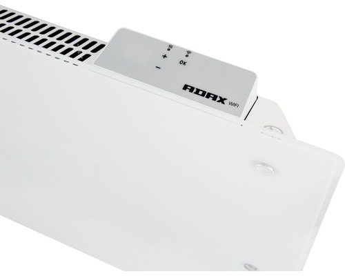 Detaljvy Adax WiFi elradiator