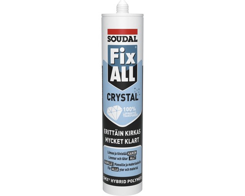 Lim & fogmassa SOUDAL Fix All crystal 290 ml