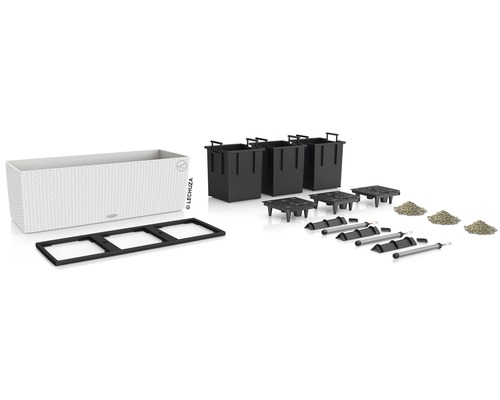 Komponenter för blomlåda med bevattningssystem