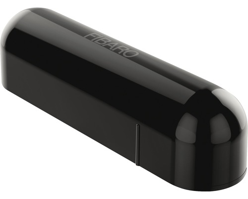 Fibaro Logo på en dörr- och fönsterkontakt