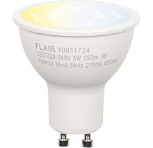 Reflektorlampa FLAIR ViYu LED GU10 5W(50W) 350lm 2700-6500K