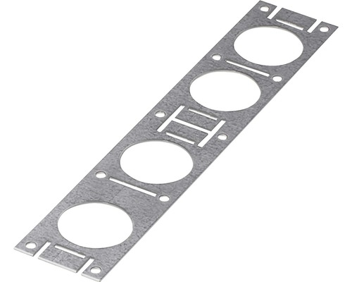 Perforerad metallband med hål