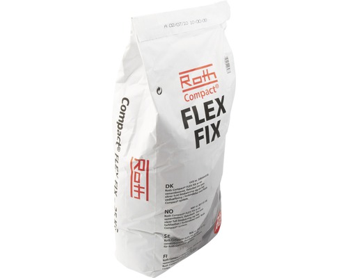 Compactlim ROTH Flex Fix fästmassa 25 kg 2421112 Säck Roth Compact Flex Fix