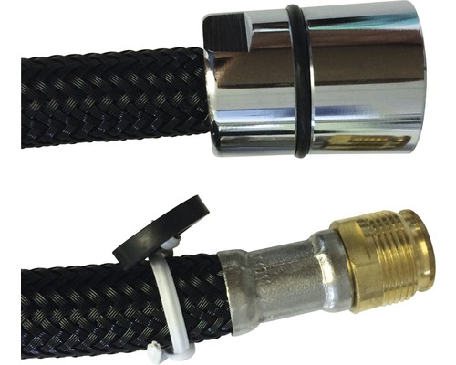 Duschslang med anslutningar