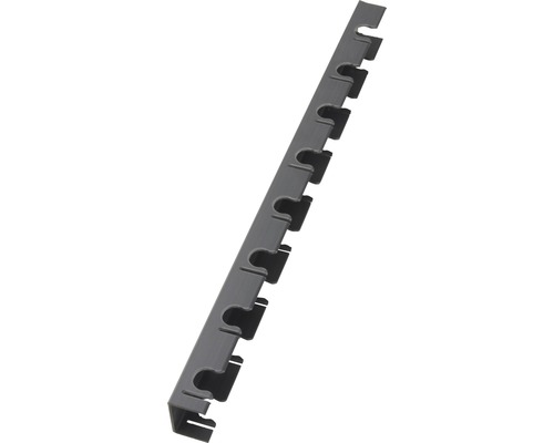 ROTH Golvvärmelist X-pert S5 10,5x2000 mm Kabelstyrningsskena i plast med flera fästklämmor