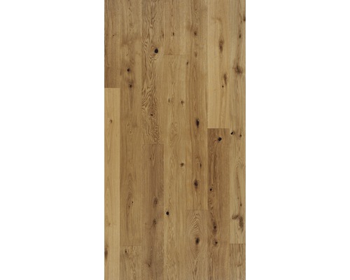 Trägolv av ek med kvistar