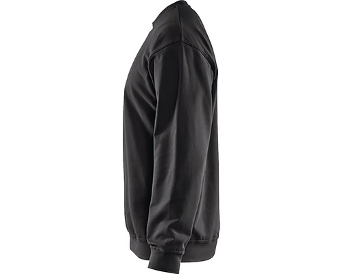 Svart sweatshirt i profil