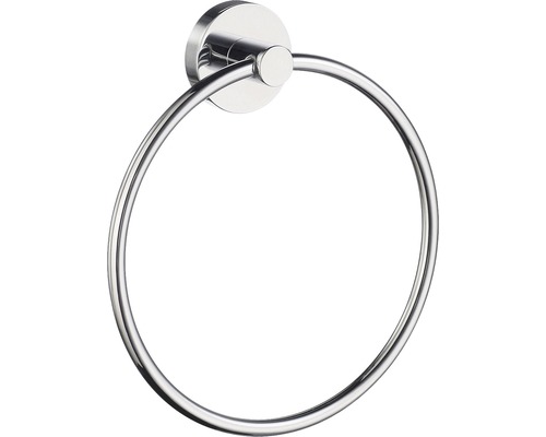 Handduksring av metall för väggmontering