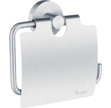 SMEDBO Toalettpappershållare med lock Home borstad krom-thumb-0