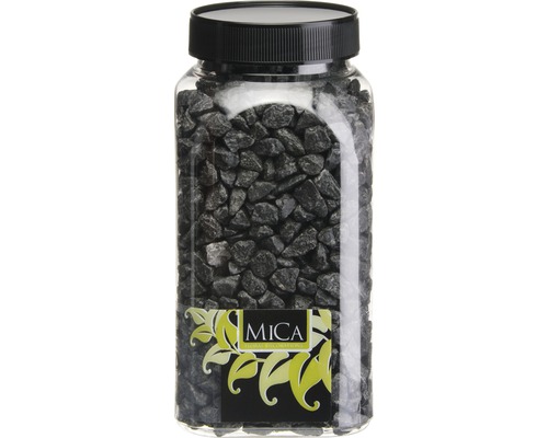 Dekorsten MICA i flaska svart 1kg