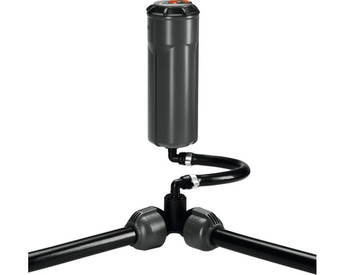 Bevattningssystem med droppslang för trädgården