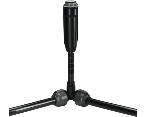 Pop-up sprinkler med tre munstycken för trädgårdsbevattning