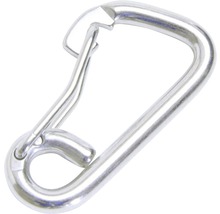 Karbinhake PÖSAMO med fjäderklämma 6mm