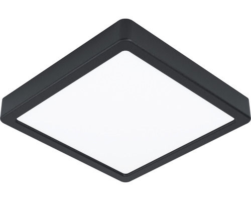 Taklampa EGLO LED 15,5W 2400lm 4000K neutralvit HxLxB 32x300x300mm metall/plast svart