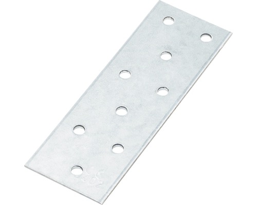 Hålplatta JOMA rostfritt stål 2x40x160mm Anslutningsplatta med hål
