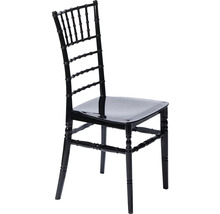 Svart Chiavari-stol