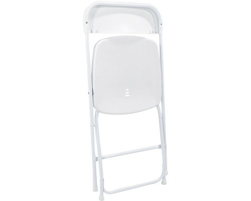 Fällstol av stål och plast