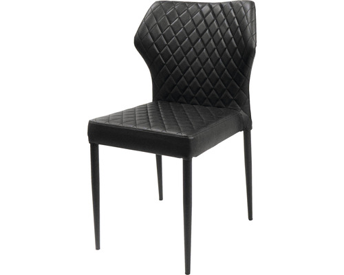 Stoppad stol med rutmönster