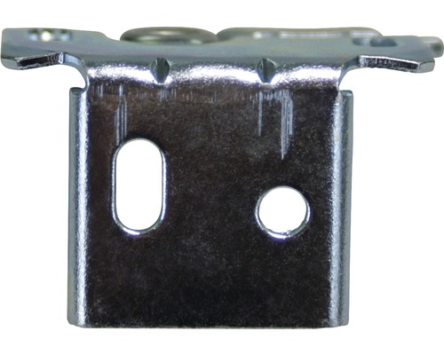 Metallfäste med hål för montering