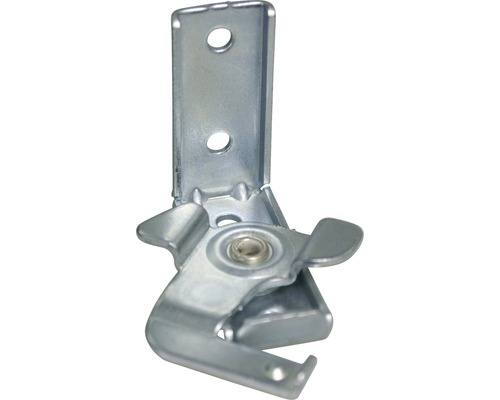 Metallfäste med två hål för fastsättning