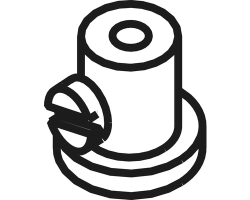 Symbol för väggmonterad toalettpappershållare