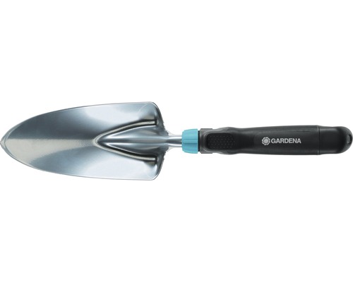 Gardena planteringsspade av metall med plasthandtag