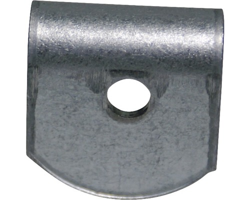 Metallfäste med hål