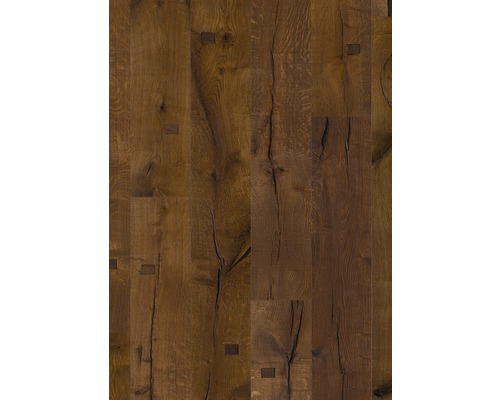 Trägolv med mörk yta och naturlig trästruktur