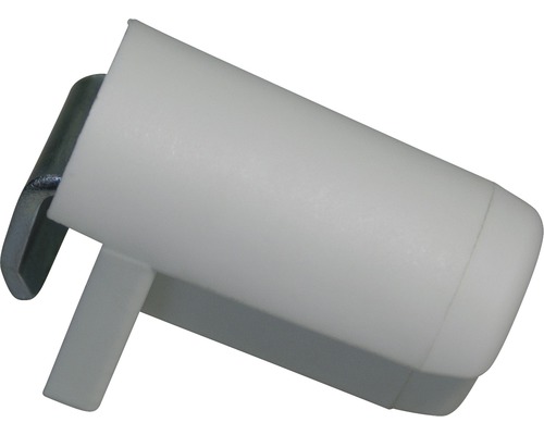 Plastskydd med metallfäste