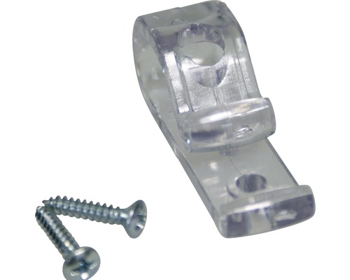 Klämma för persienner med skruvar