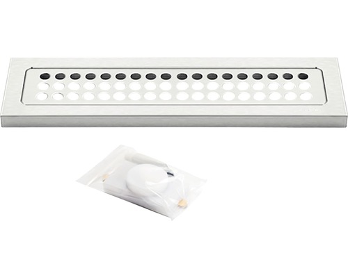 Droppbricka i rostfritt stål med tillbehör