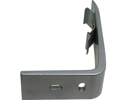 Metallvinkel med fästklämmor