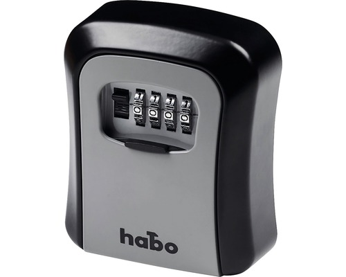 Nyckelskåp HABO 103 kombi svart/silver