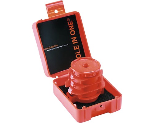 Hålsåg i plastlåda