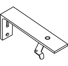Metallfäste med fästhål