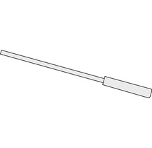 Verktyg med handtag och rakt blad