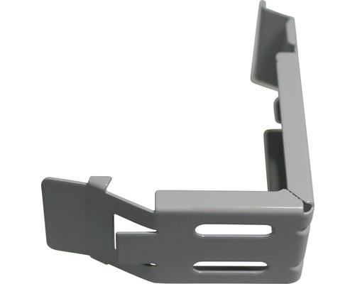 Metallhörnförbindare för hyllor