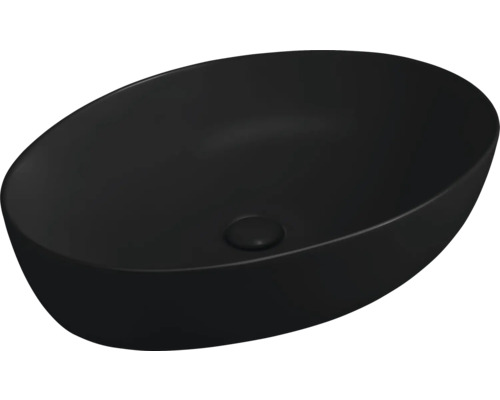 Bänktvättställ JUNGBORN Kalen 62,5 cm matt svart Bänktvättställ JUNGBORN Kalen 62,5 cm matt svart