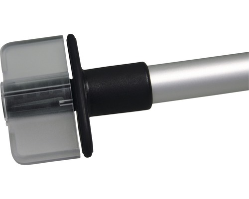 Närbild av fönsterskrapa med teleskopskaft.