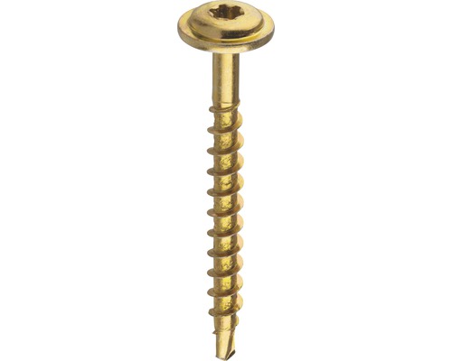 Plåt- och montageskruv GRABBER BHS självborrande 4,8x50mm C1 gulkromerad 100-pack BHS50C