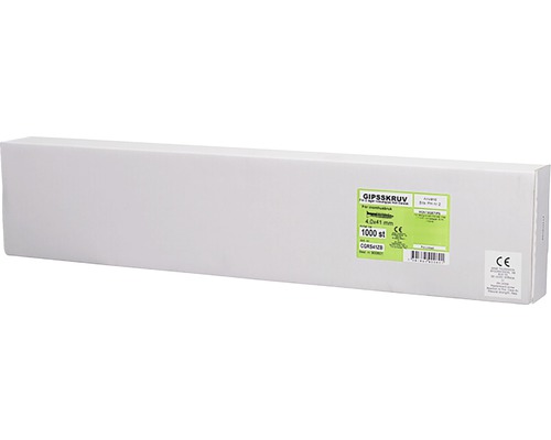 Kartong med 1000 gipsskruv 4,0x41 mm