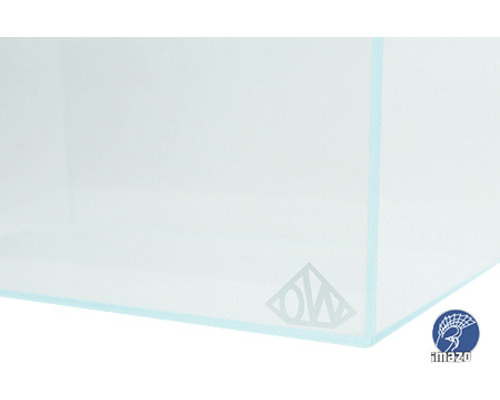 Detaljvy av glasakvariet