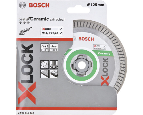Bosch kapskiva Ceramic extraclean, diameter 125 mm