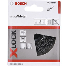 Bosch X-Lock stålborste, 75 mm diameter